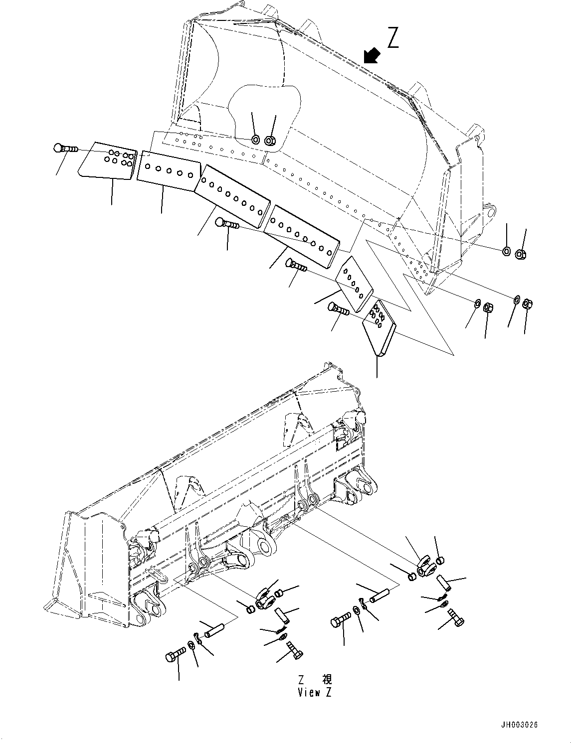 Наконечник 195-71-62941 KOMATSU