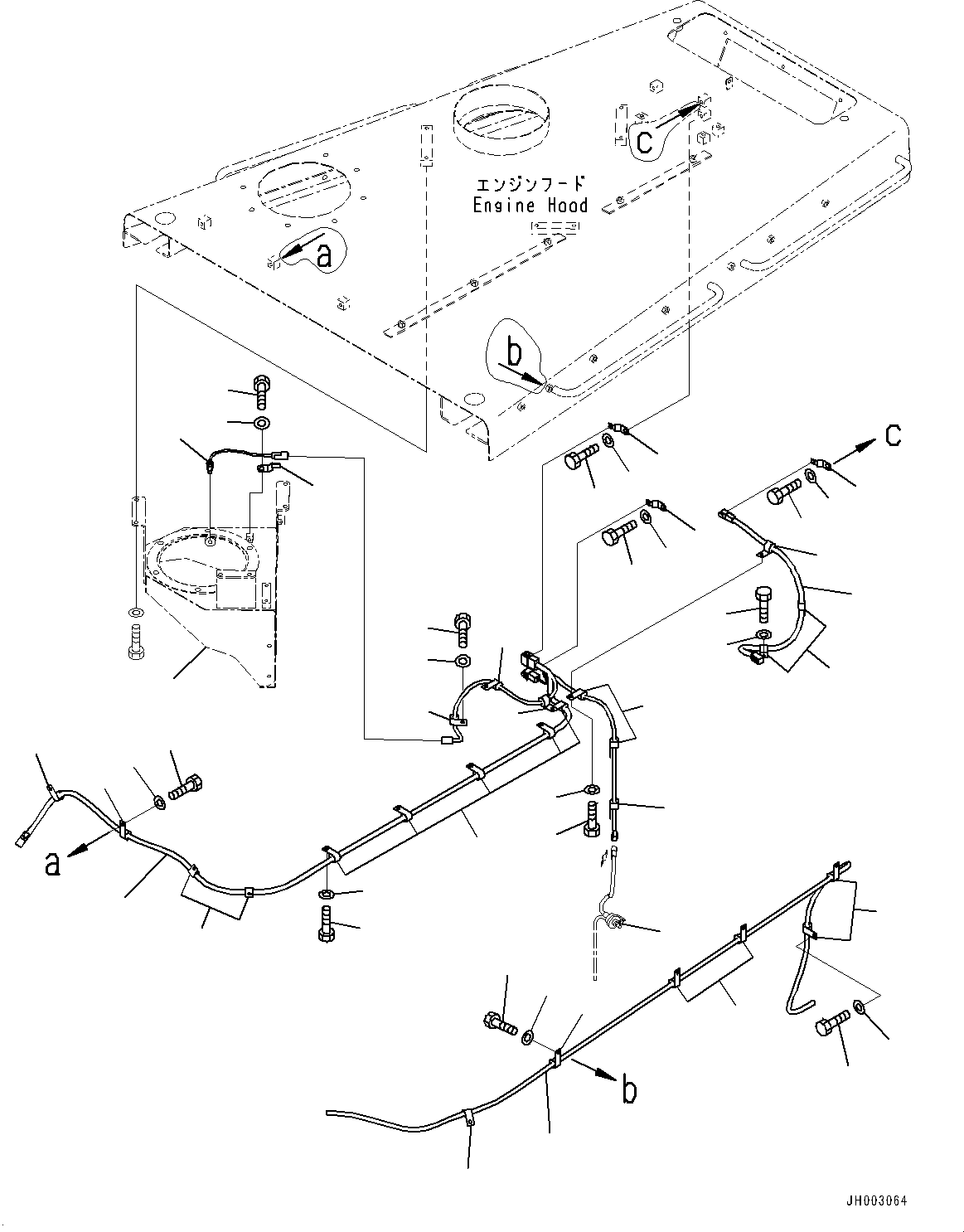 Duct(Engine Hood and Side Cover Group,Air Cleaner Related Parts) (195-01-41212) KOMATSU
