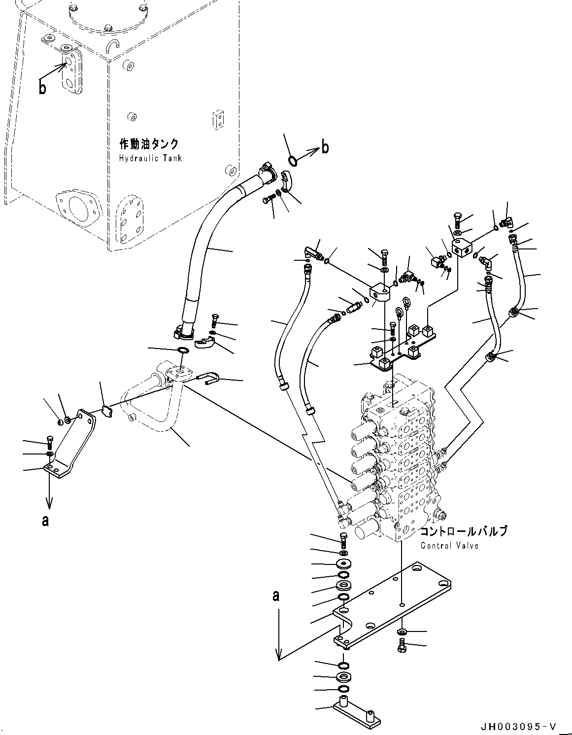 Шланг фланцевого типа 07296-012A7 KOMATSU