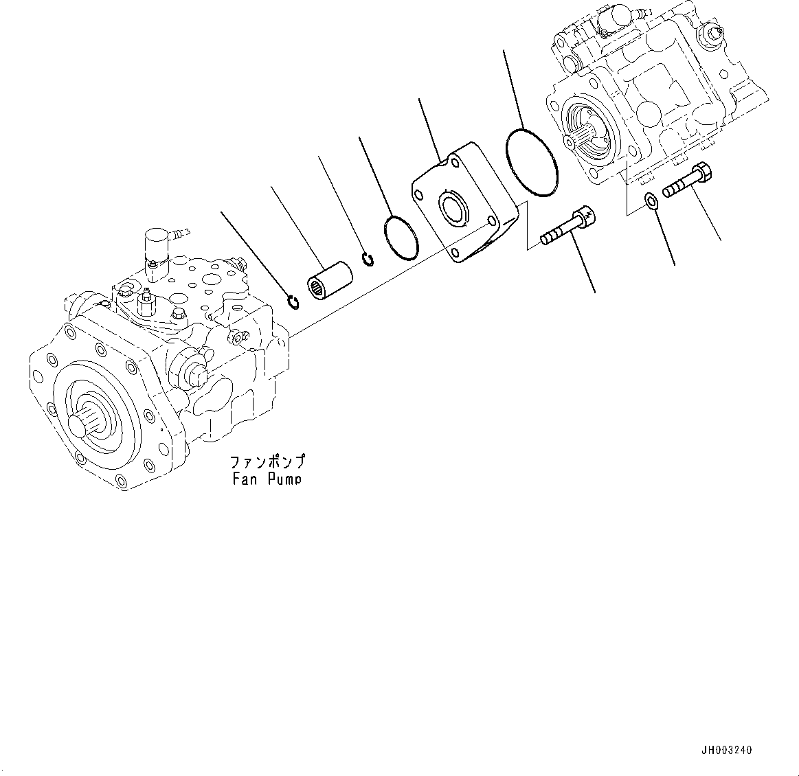 Пластина 195-03-66381 KOMATSU
