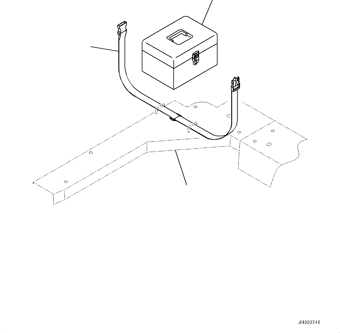 Cover(Cab,Envelope Parts) (198-Z11-5940) KOMATSU
