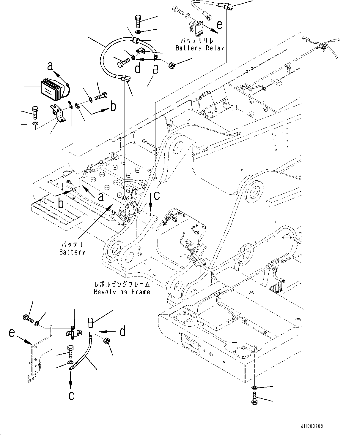 Винт с внутренним шестигранником 01245-70830 KOMATSU