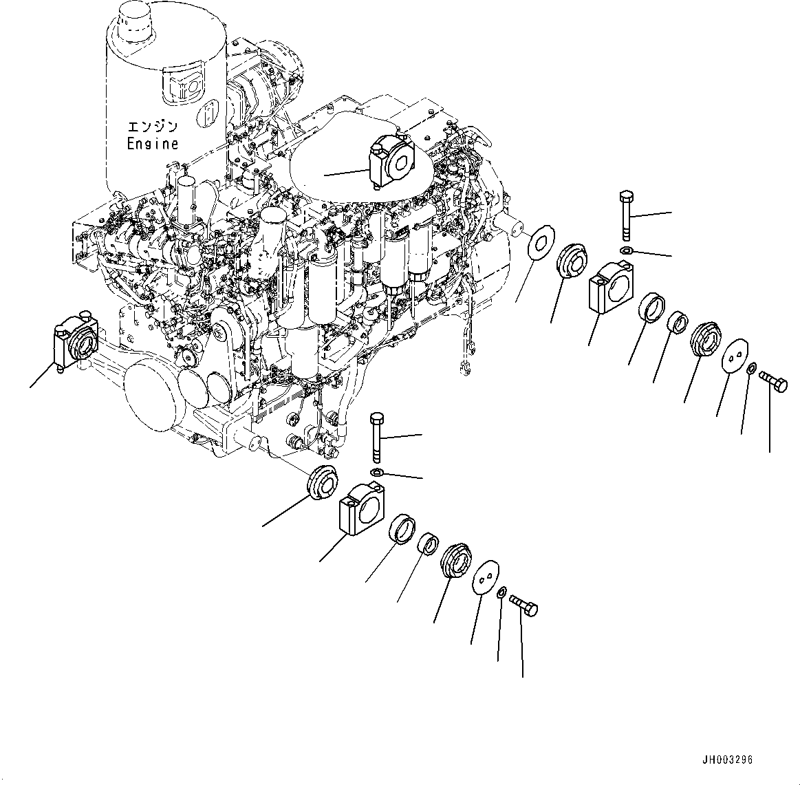 Проставка 17M-01-22170 KOMATSU