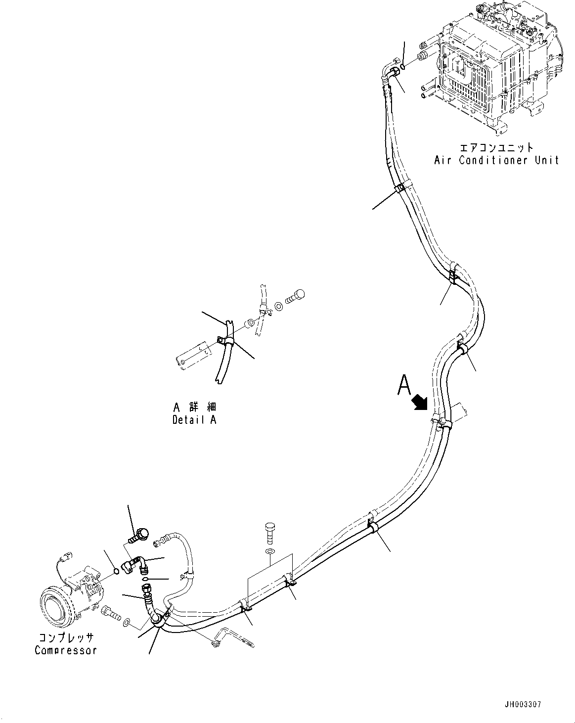 Шланг 195-911-6940 KOMATSU