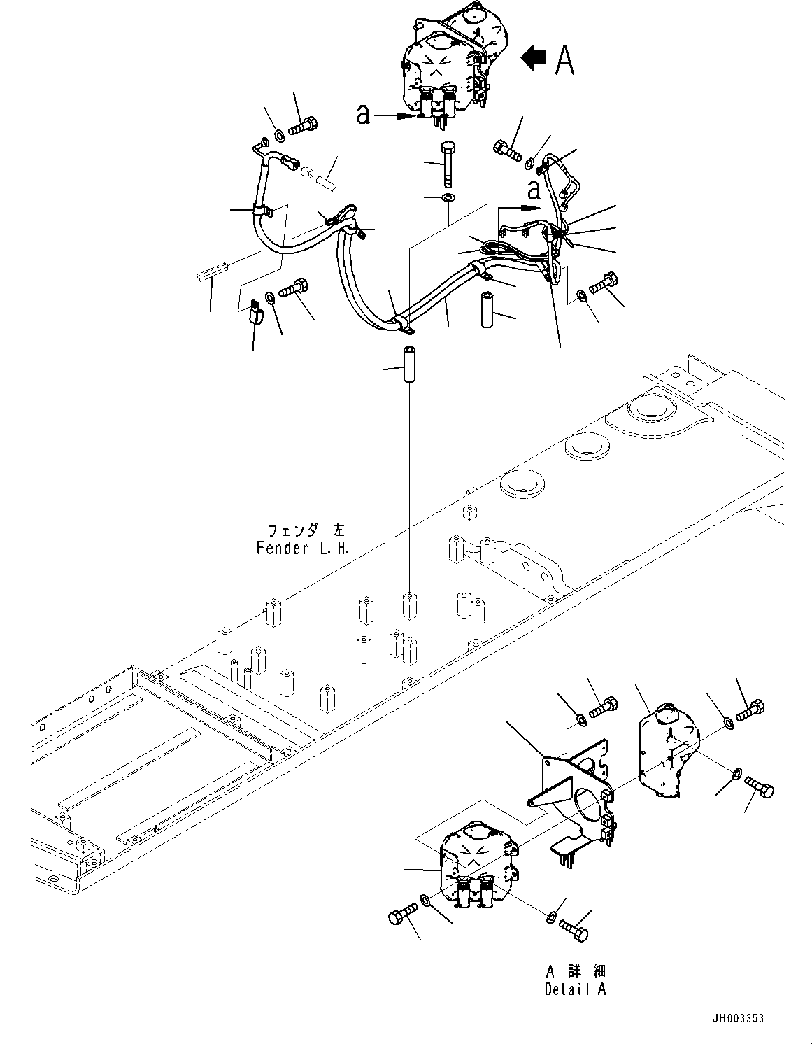 Жгут проводов 195-06-54720 KOMATSU