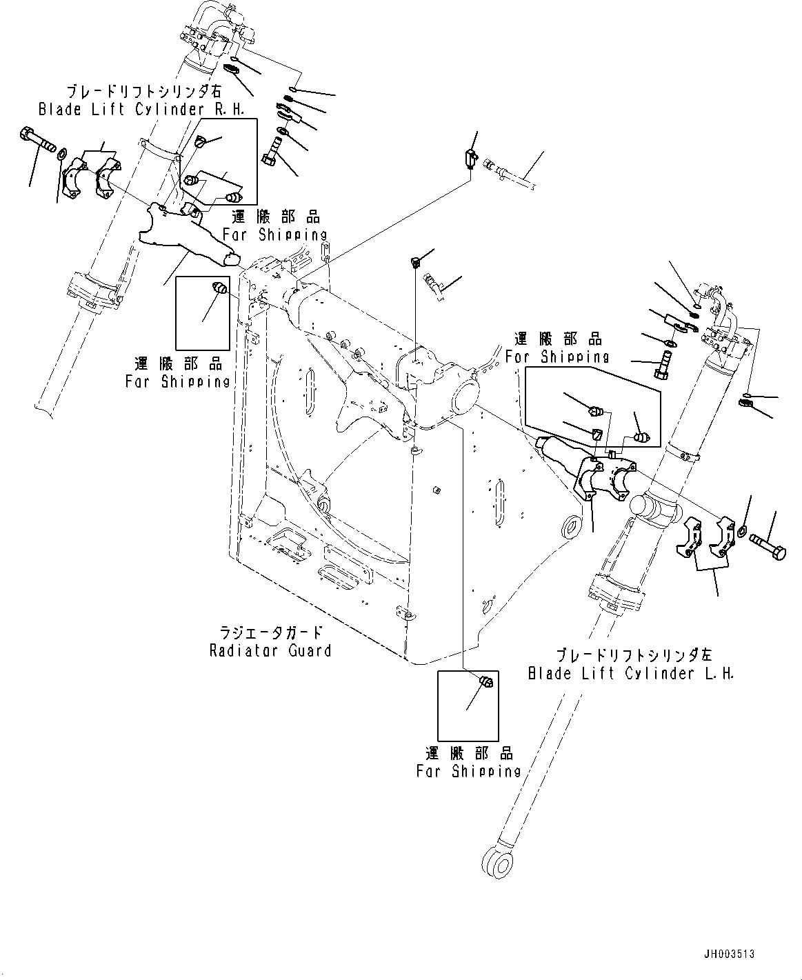 Угольник 198-68-11340 KOMATSU
