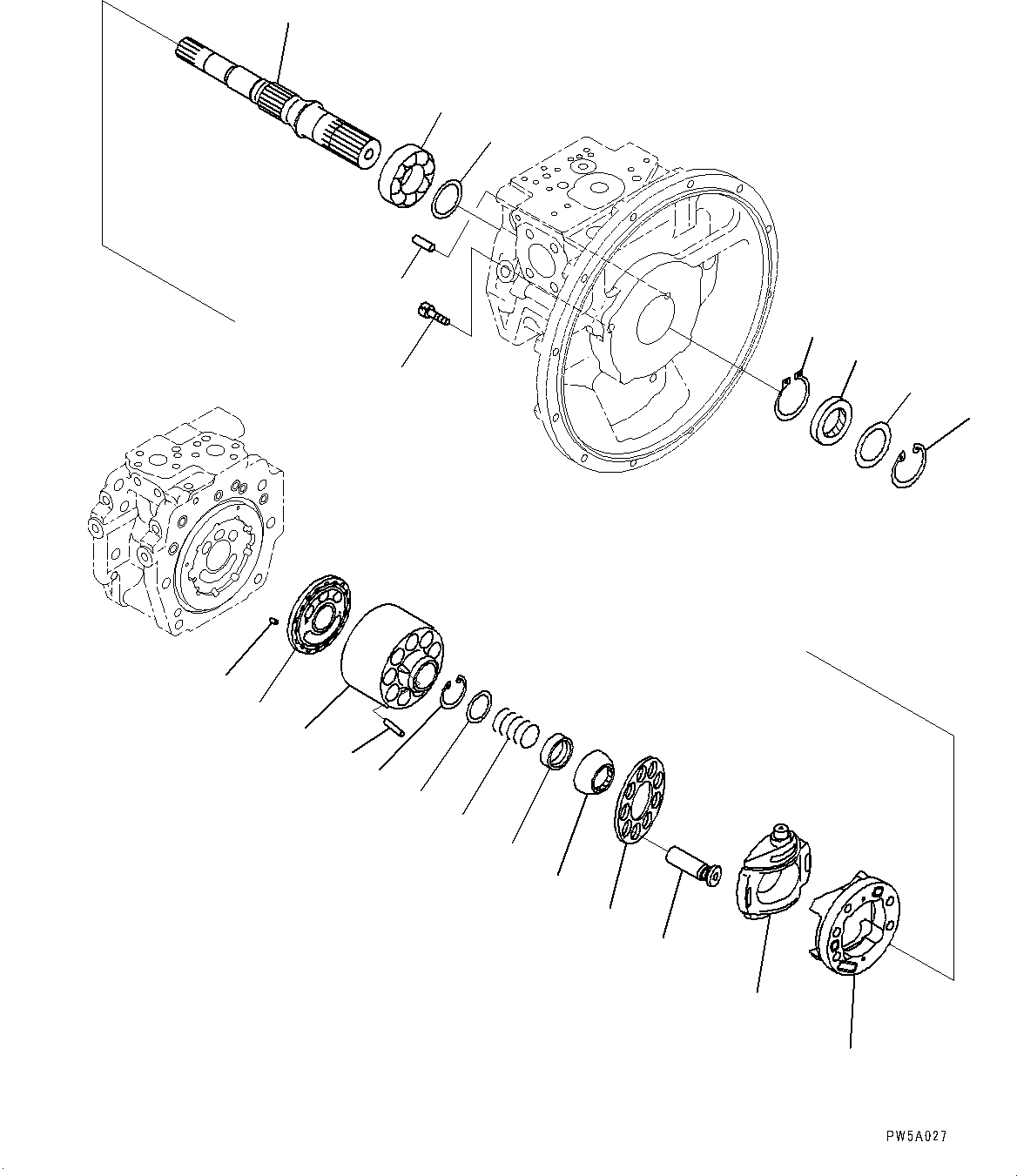 Block Assembly, Front (708-2L-06870) KOMATSU