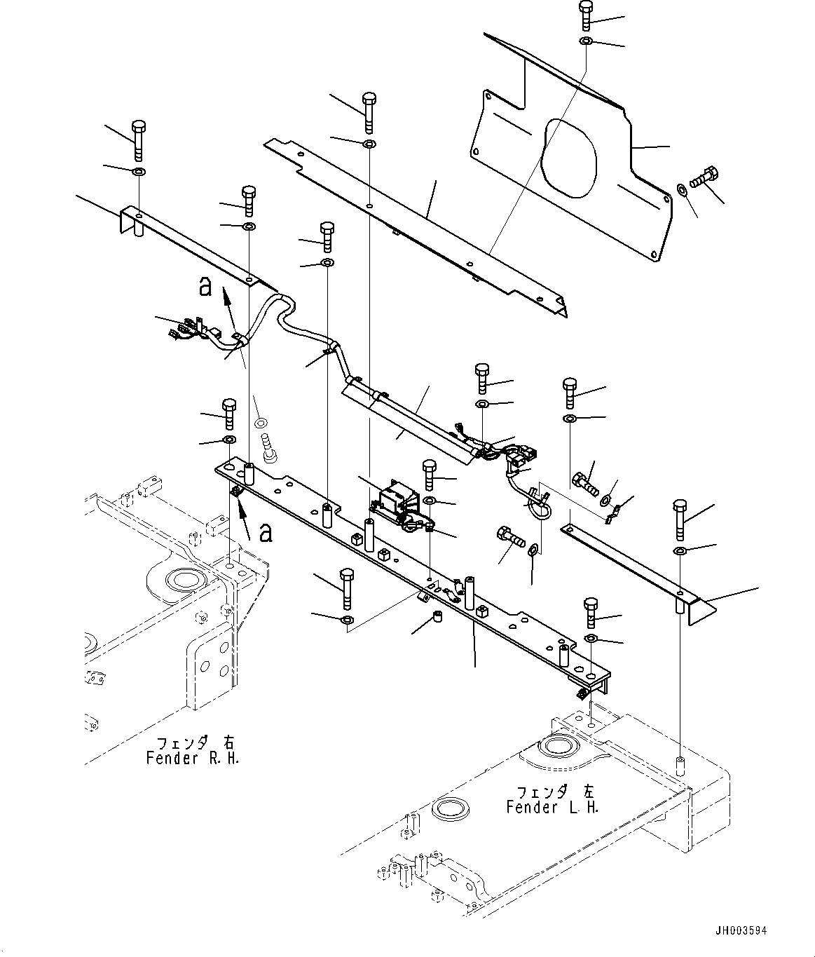 Жгут проводов 195-06-56630 KOMATSU