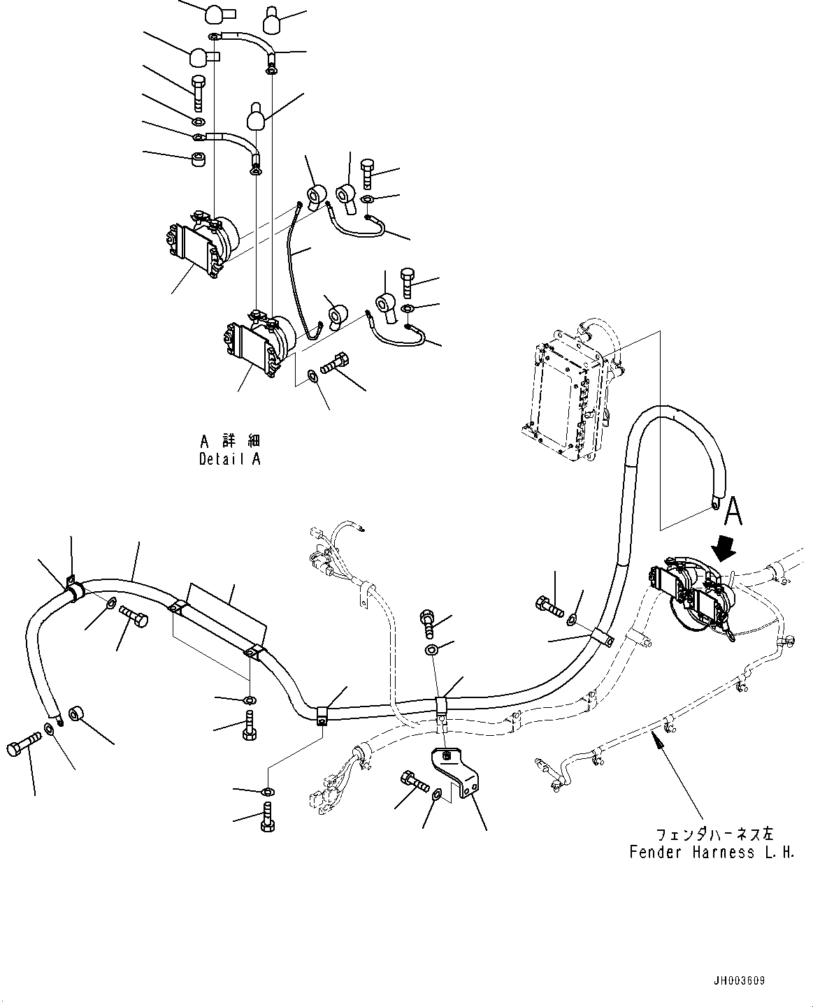 Жгут проводов 195-06-73711 KOMATSU
