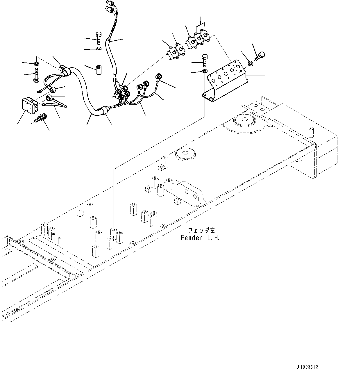 Жгут проводов 195-06-56940 KOMATSU