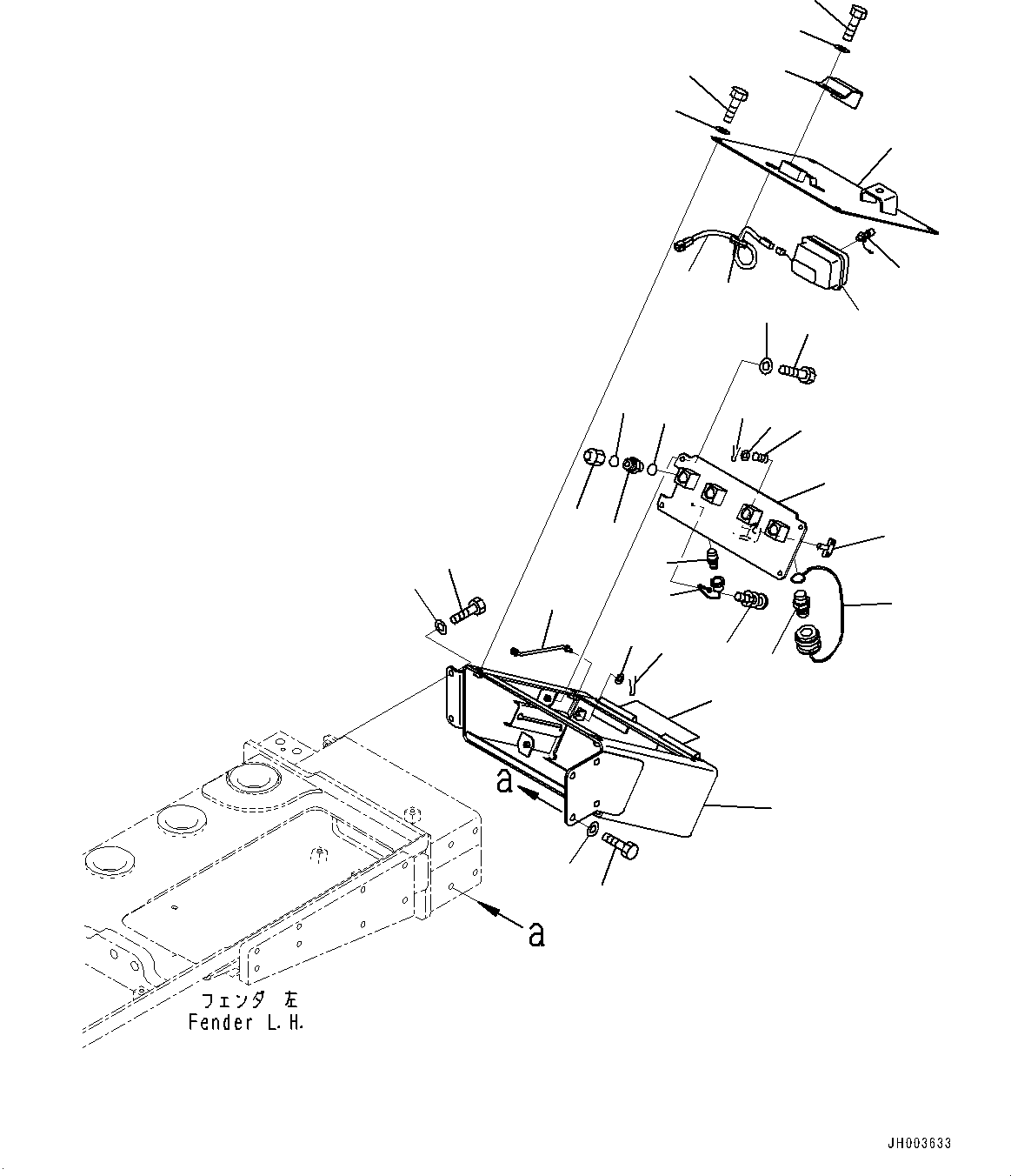 Петля сварная 09457-10110 KOMATSU