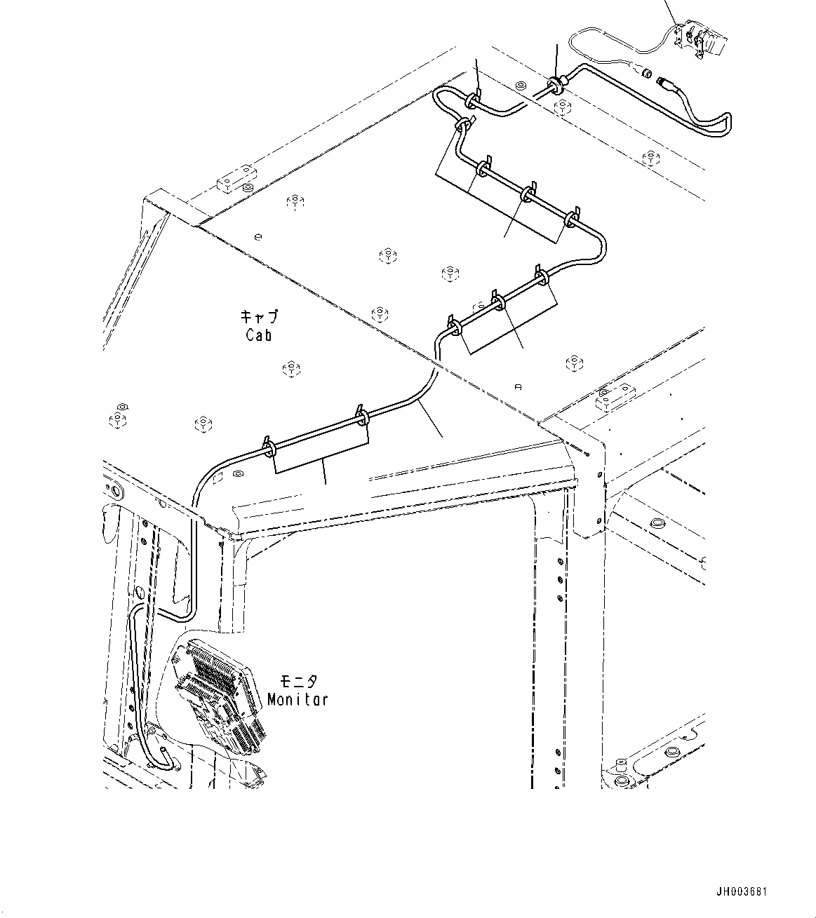 Camera(Rearview Camera) (7835-33-1100) KOMATSU