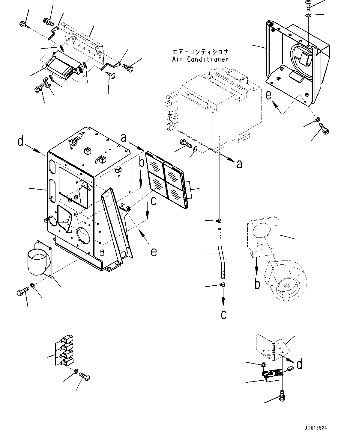Bracket(Dashboard,Filter Cover and Dashboard) (17A-Z11-7131) KOMATSU