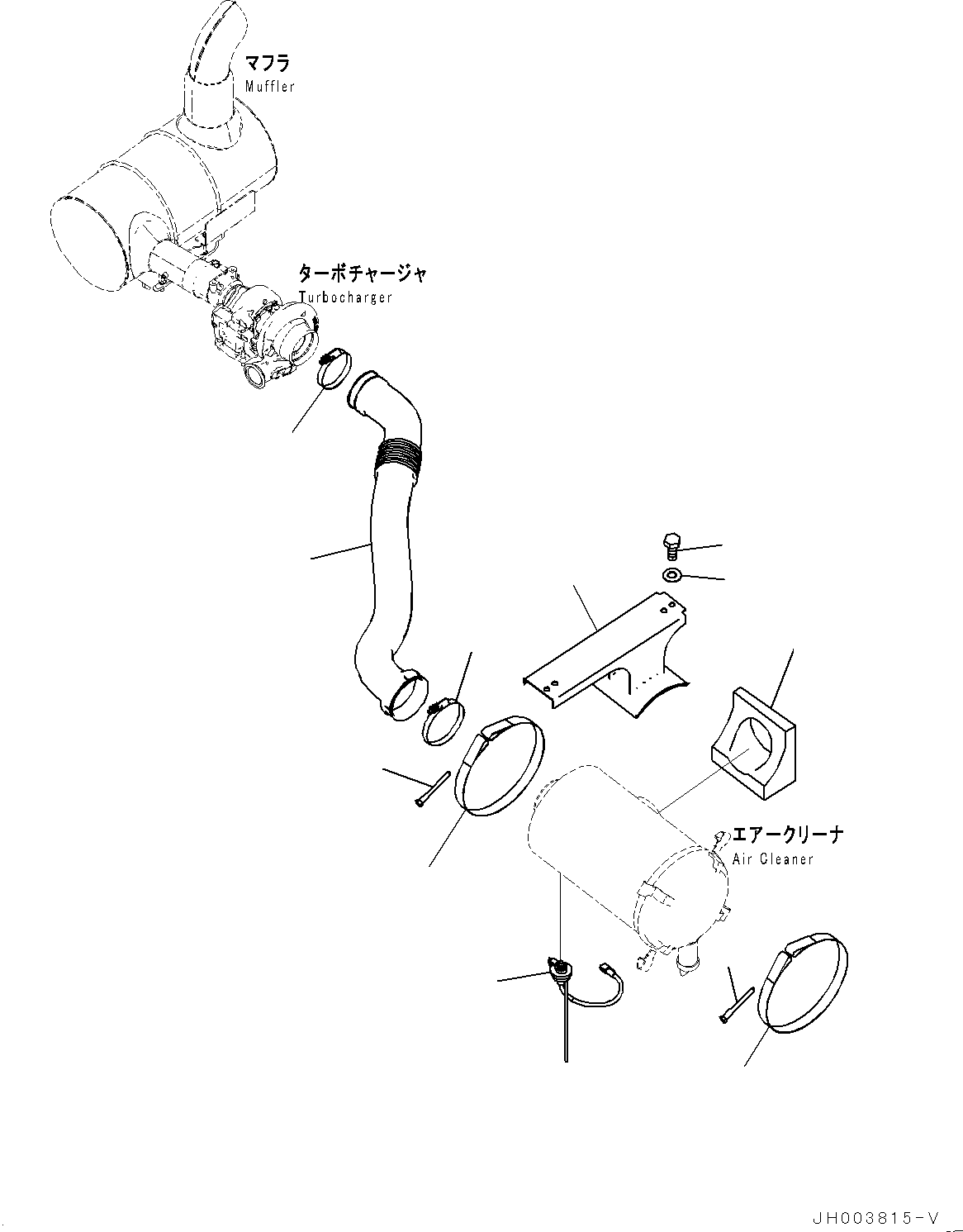 Air Cleaner (6754-81-7200) KOMATSU