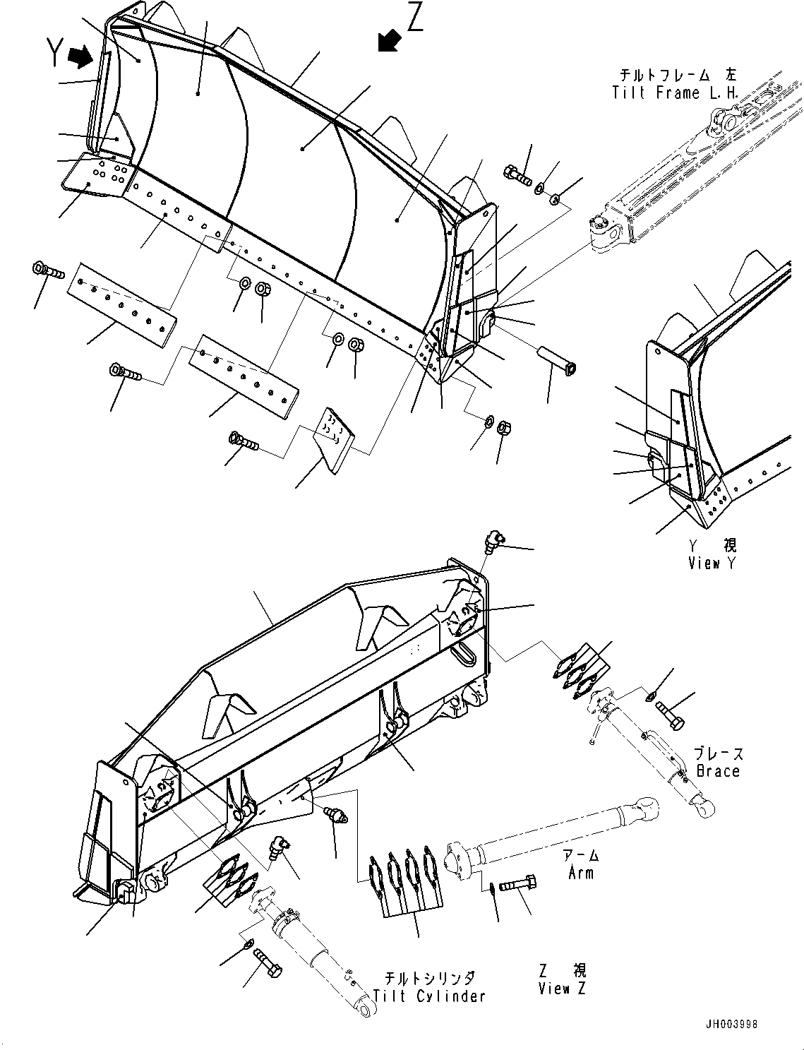 Щётка стеклоочистителя 17A-71-42210 KOMATSU