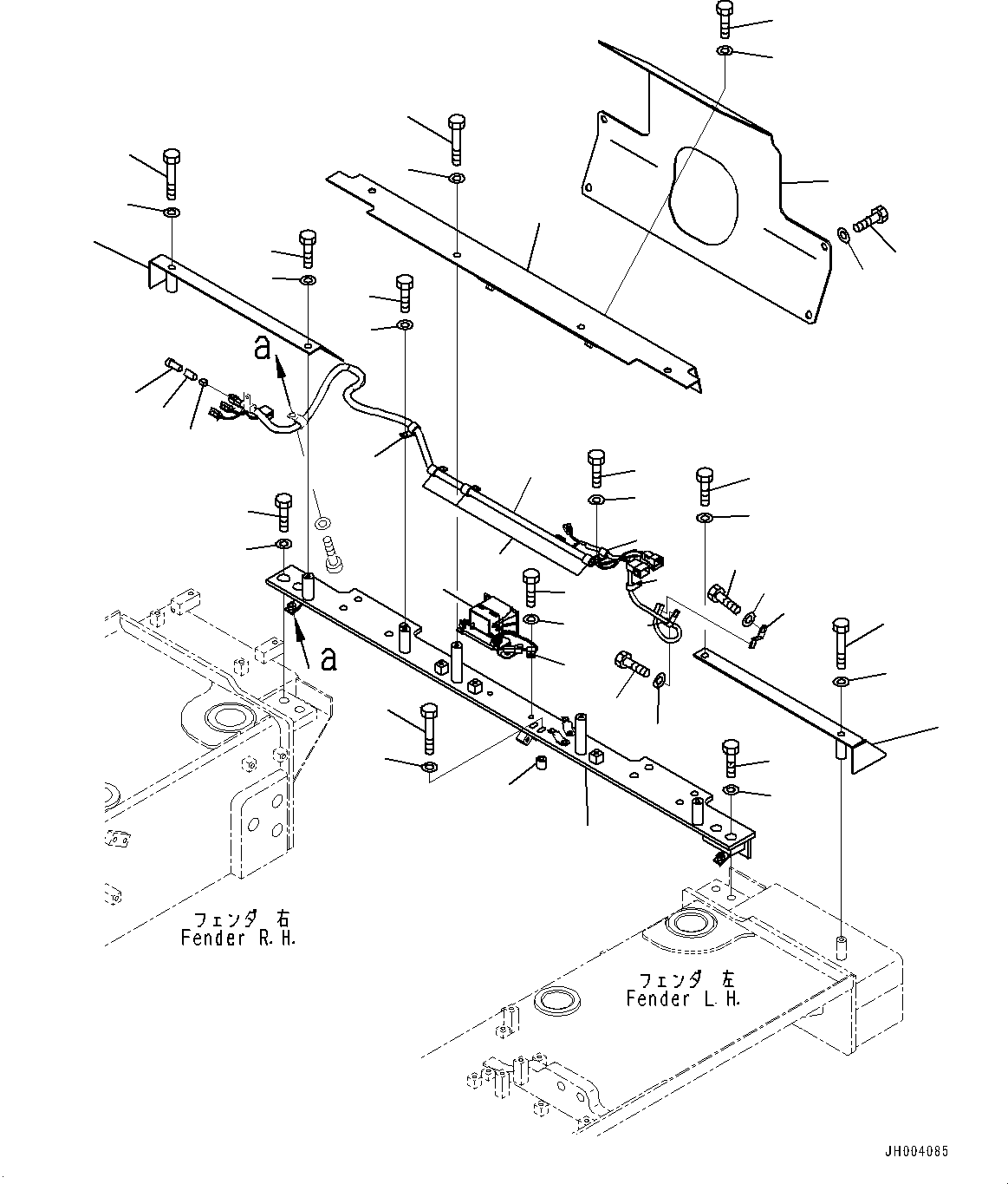 Жгут проводов 198-06-63170 KOMATSU