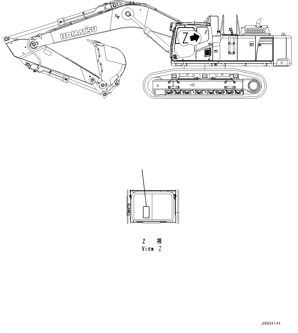 Пластина 21M-00-33640 KOMATSU