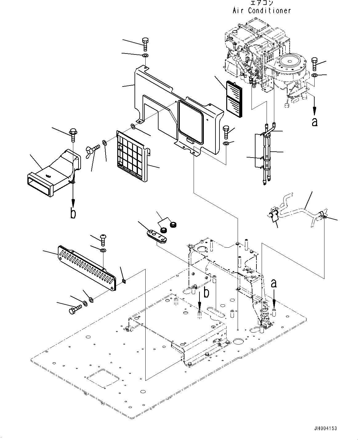 Wiring Harness(Floor Frame,Electric Parts,With Loading Shovel) (21N-06-41320) KOMATSU