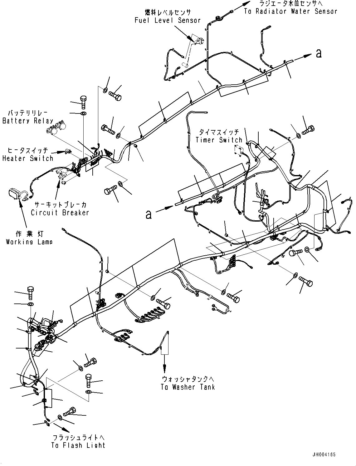 Жгут проводов 21N-06-41472 KOMATSU