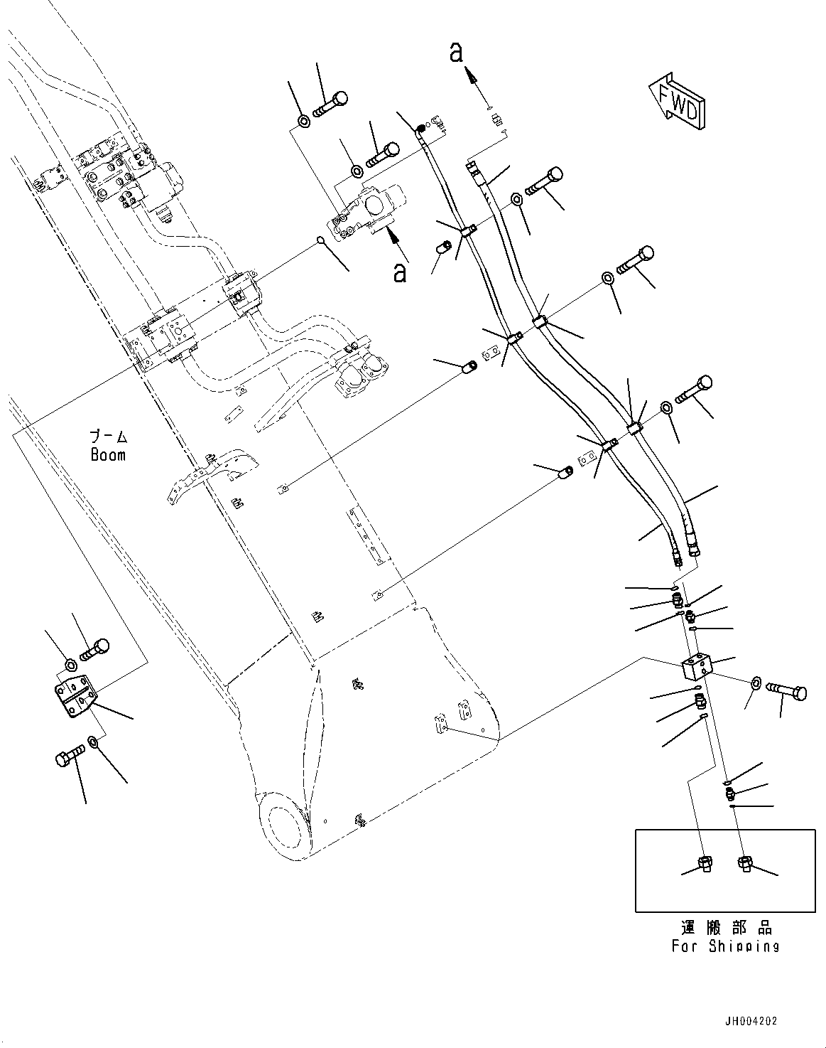 Шланг 02774-00517 KOMATSU