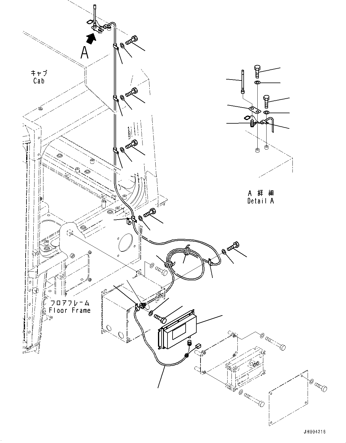 Жгут проводов 198-06-63810 KOMATSU