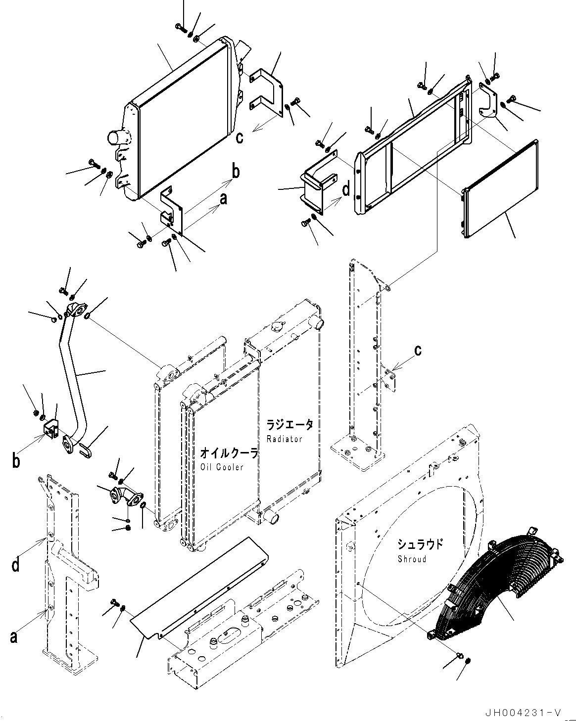 Ограждение (208-03-75772) KOMATSU