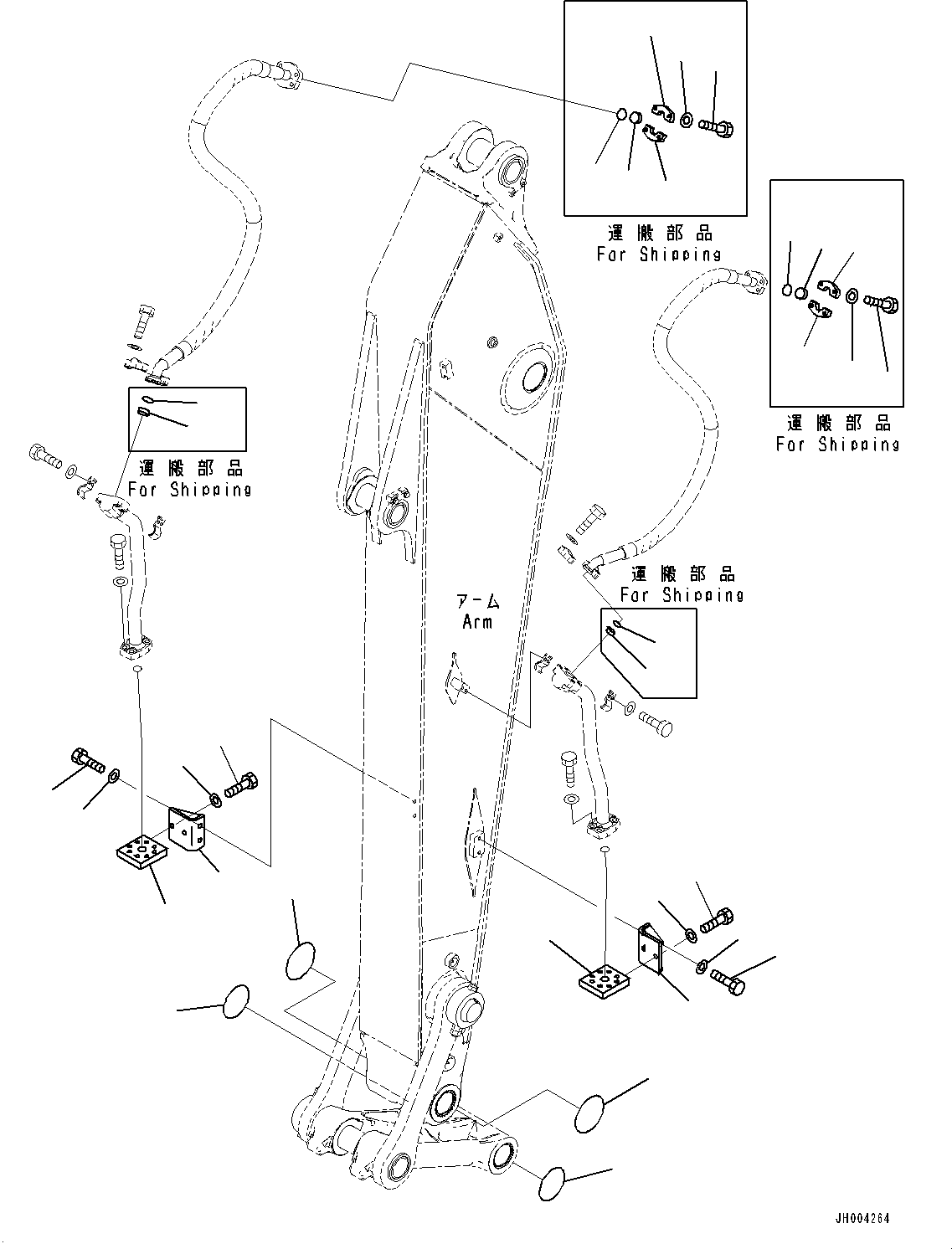Уплотнительное кольцо круглого сечения 208-970-7510 KOMATSU