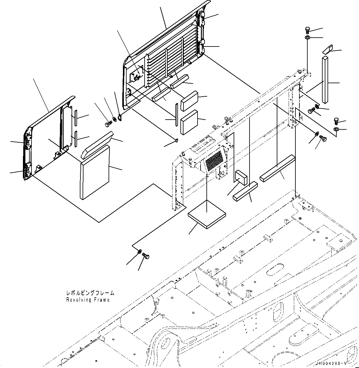 Крышка 208-54-7791D KOMATSU