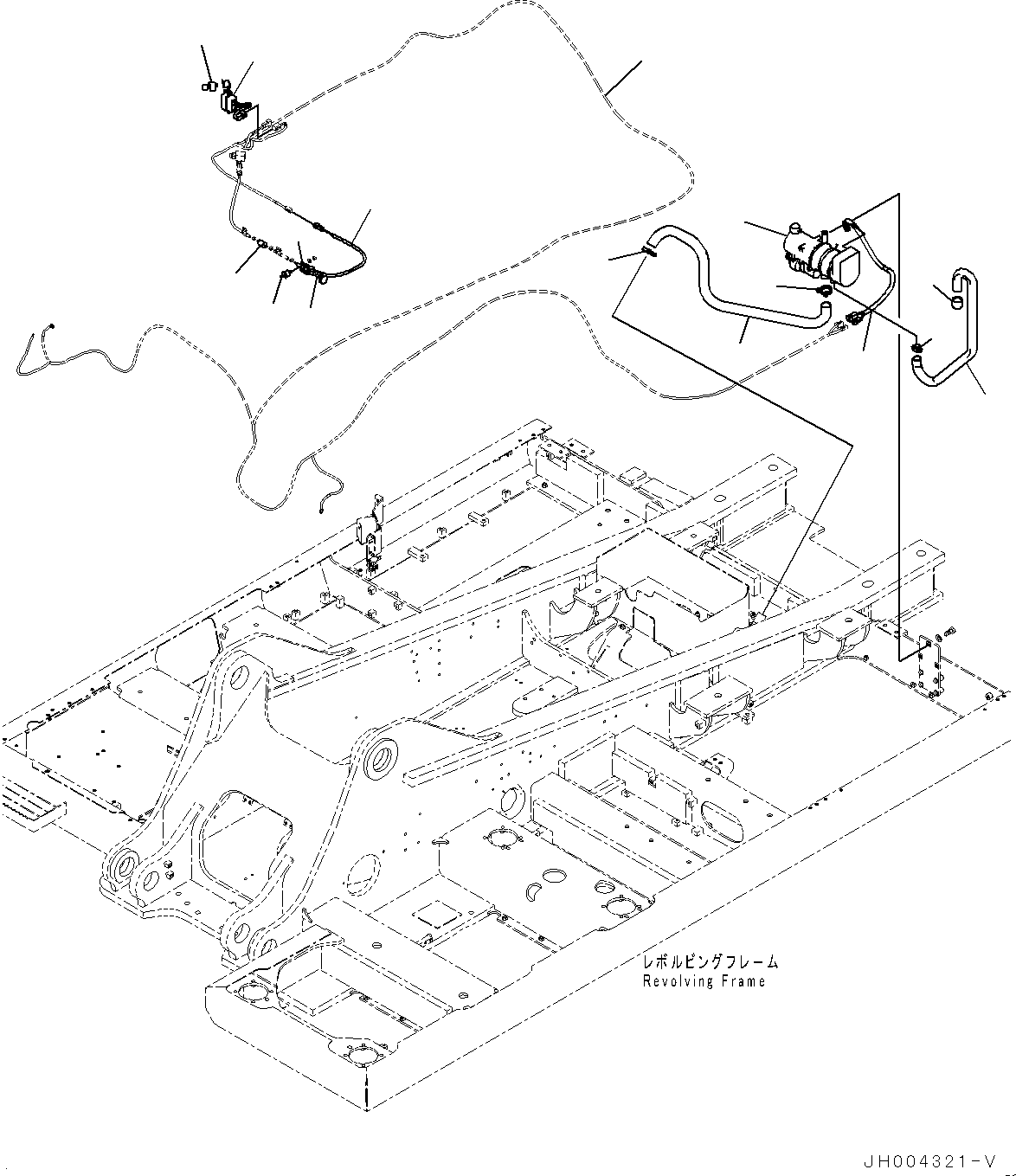 Жгут проводов 207-977-2252 KOMATSU
