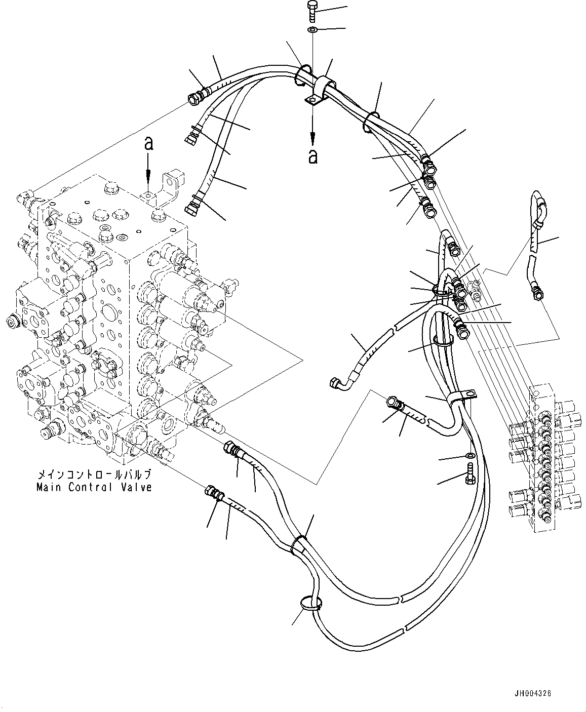 Шланг 02741-00206 KOMATSU