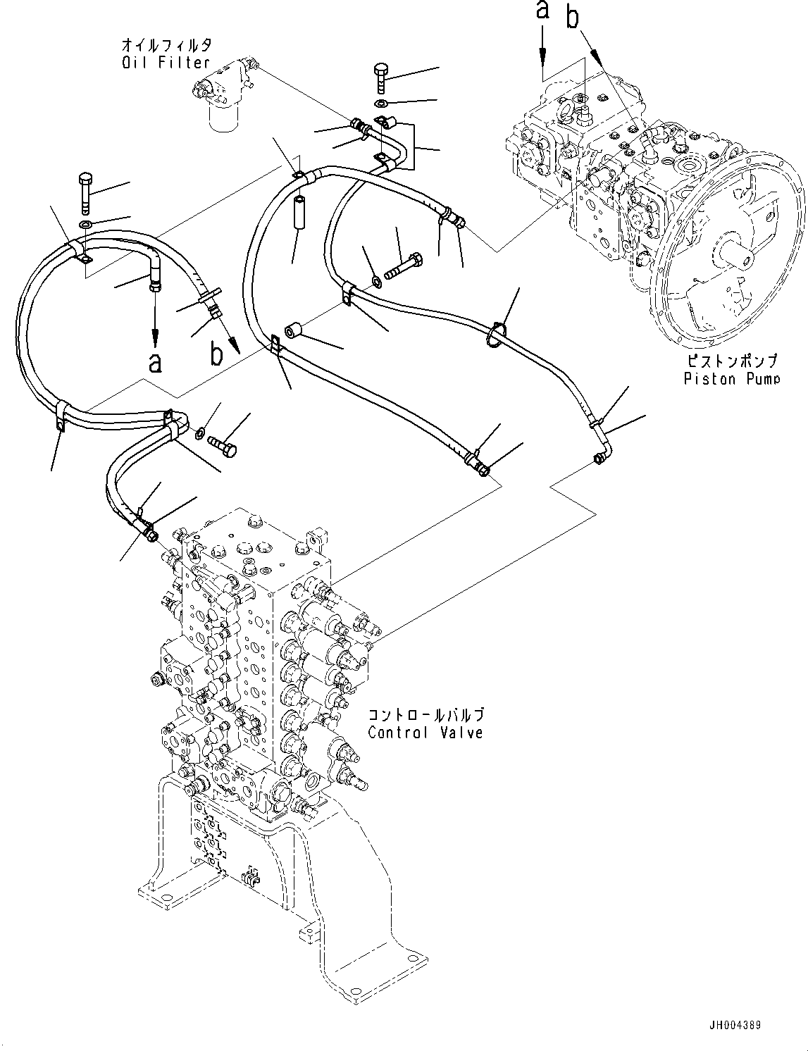 Шланг в сборе 205-62-33941 KOMATSU