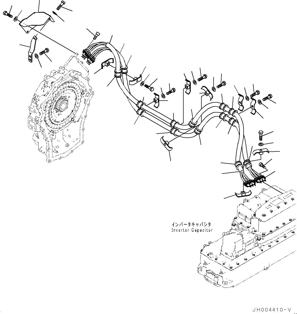 Жгут проводов 7875-25-4601 KOMATSU