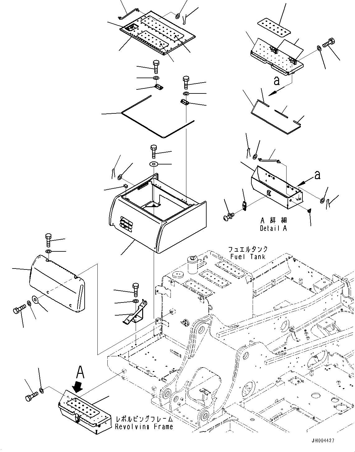 Box Assembly, Tool 205-54-36313 KOMATSU