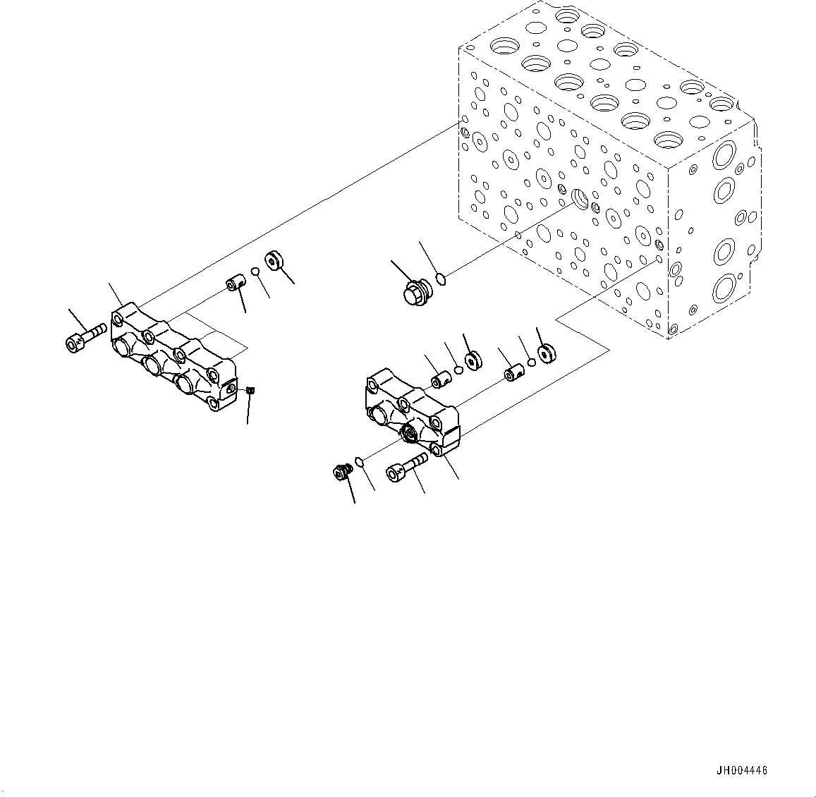 Клапан в сборе 723-40-67200 KOMATSU