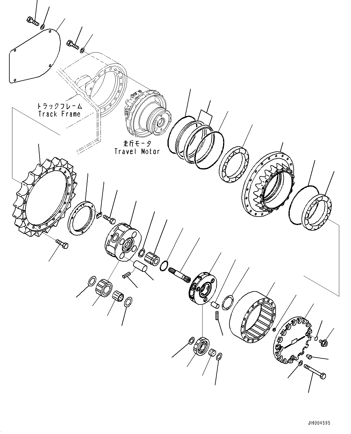 Уплотнительное кольцо круглого сечения 22U-09-21110 KOMATSU