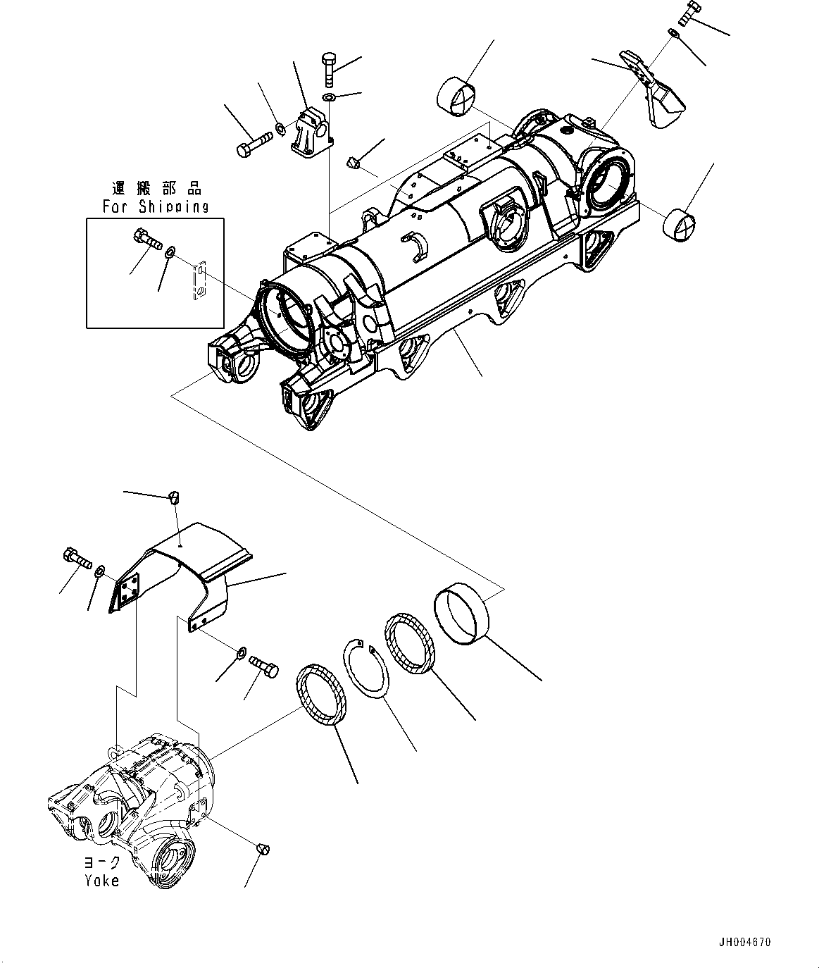 Track Frame Assembly 198-30-01920 KOMATSU