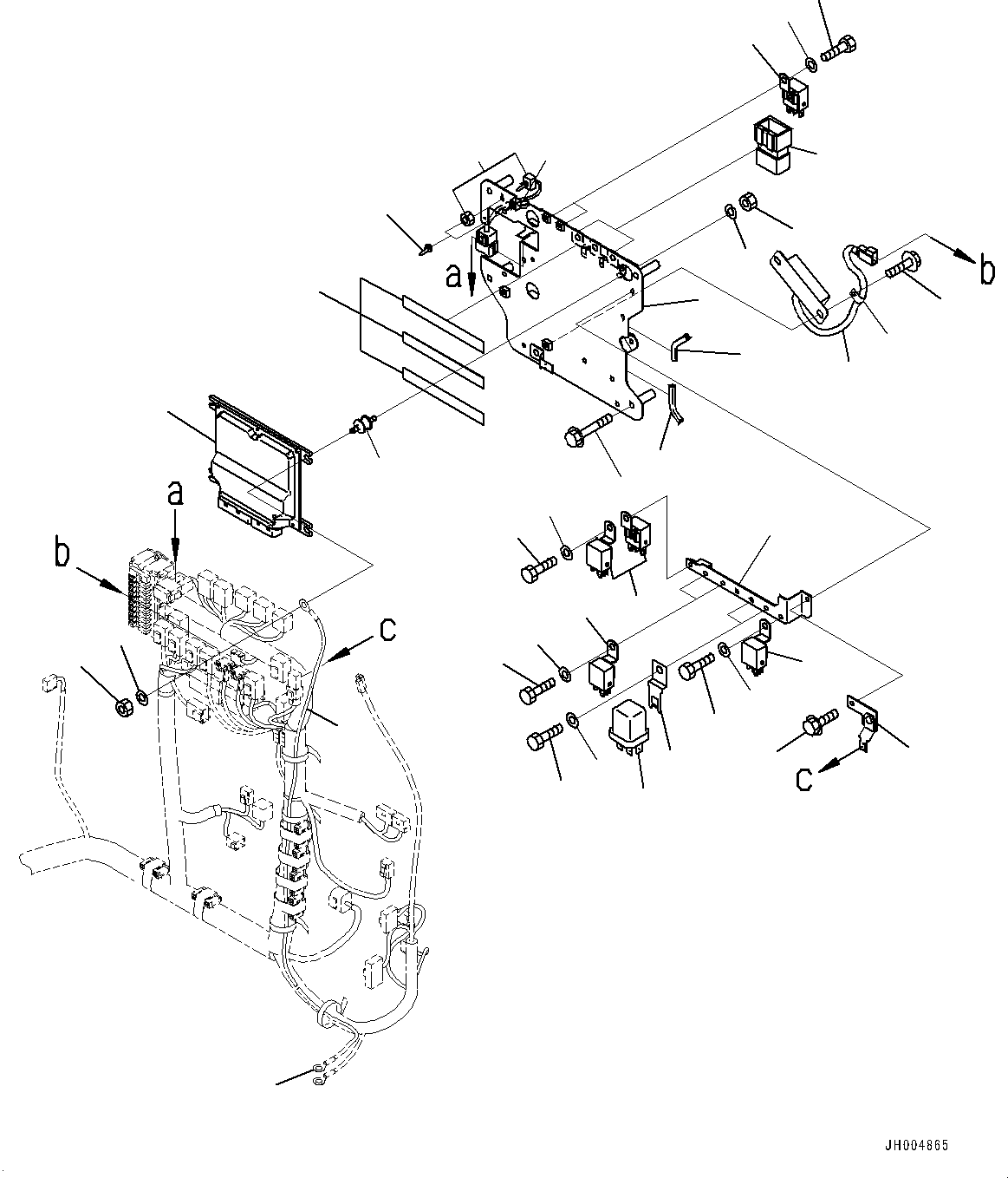Controller, Pump 7875-46-2001 KOMATSU