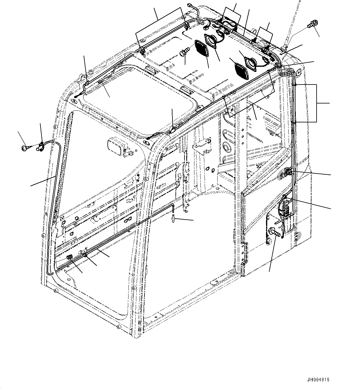 Жгут проводов 207-06-76892 KOMATSU