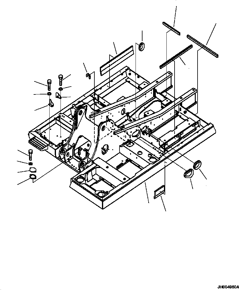 FRAME, REVOLVING 206-46-A3532 KOMATSU