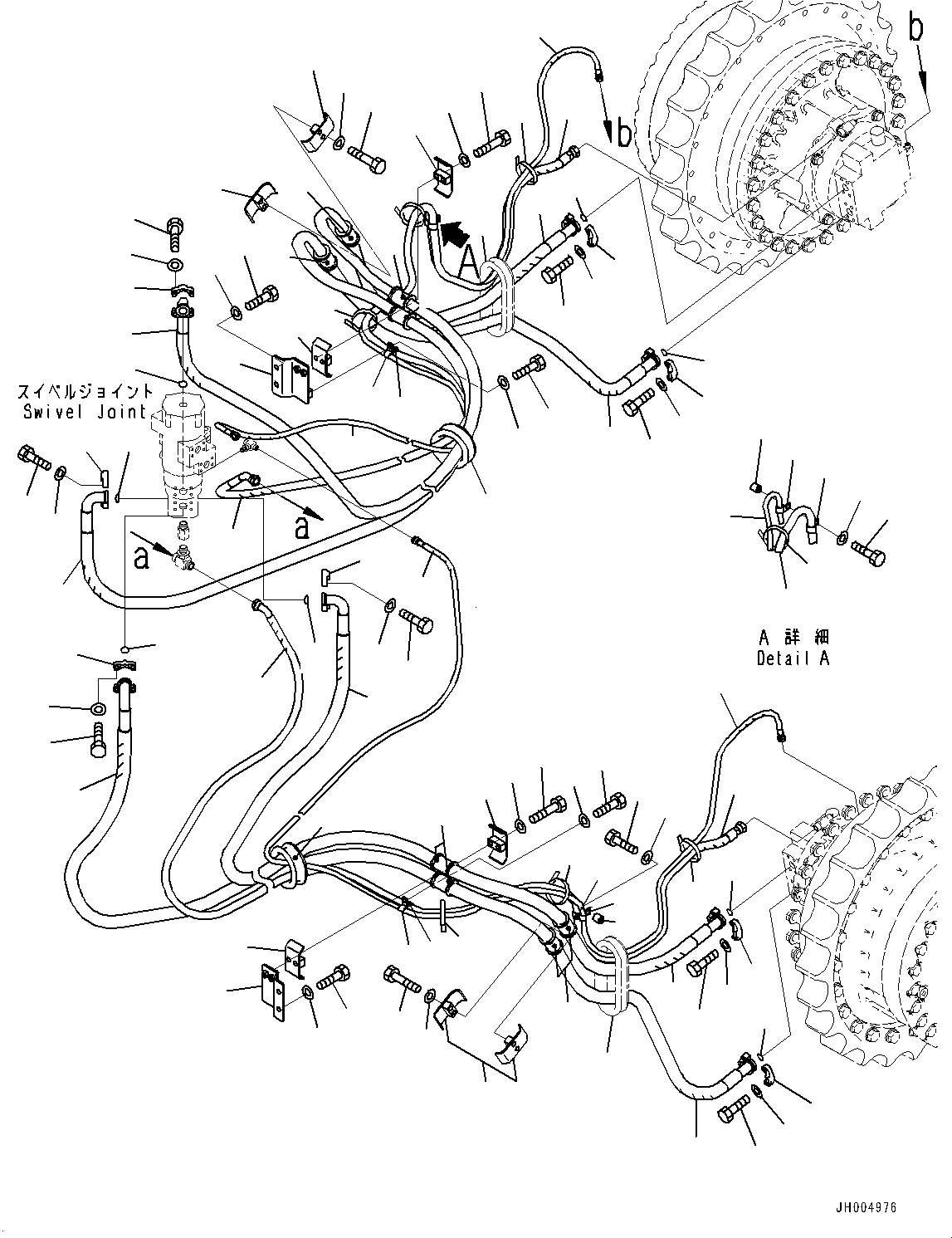 шланг 02776-00534 KOMATSU