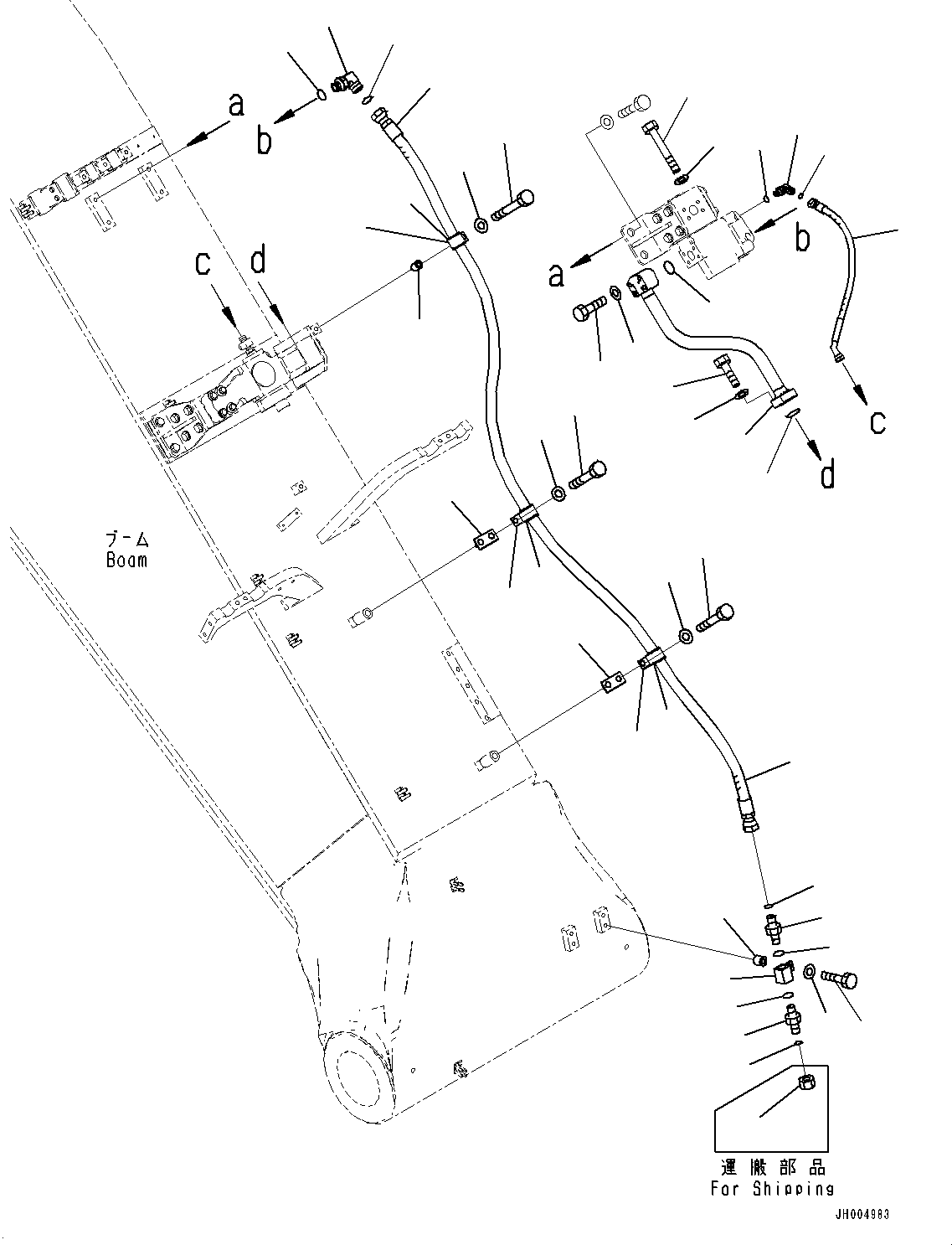 Шланг 02774-00623 KOMATSU