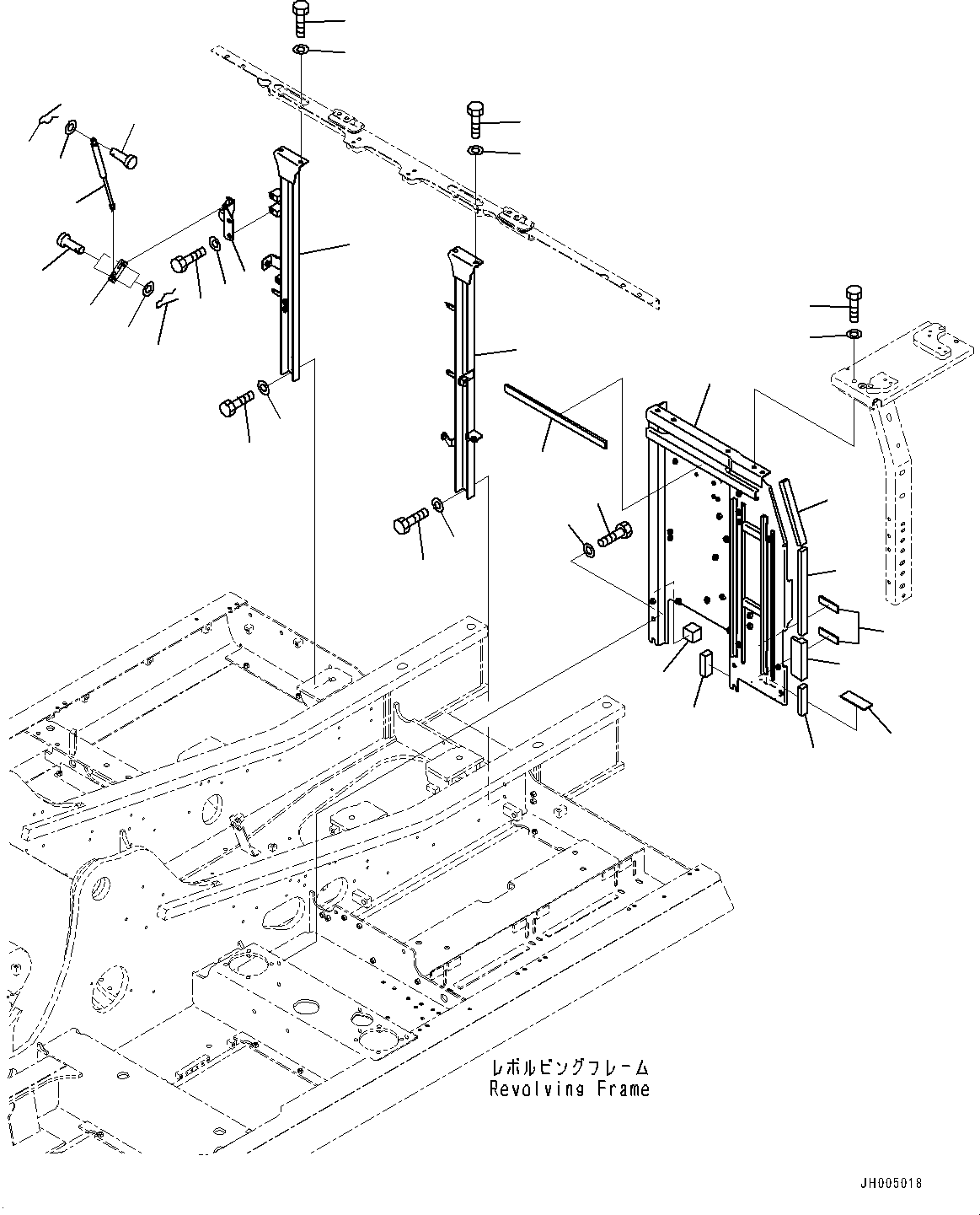 Лист 2A5-54-11621 KOMATSU