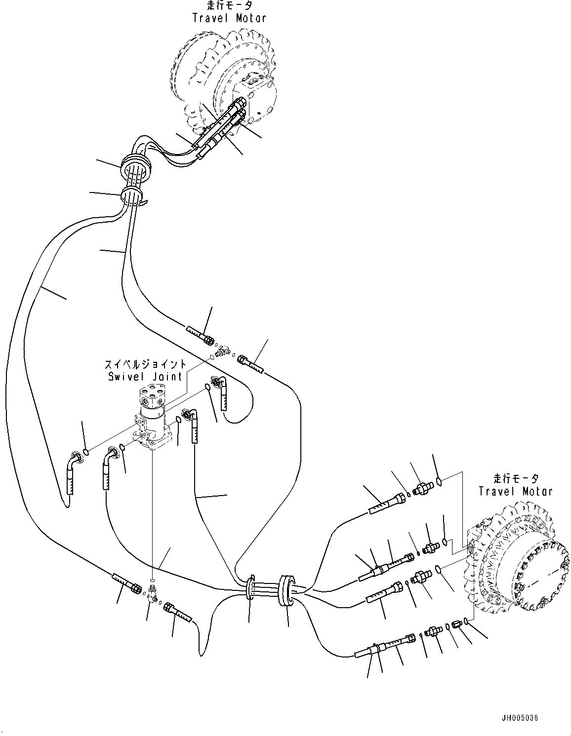 Шланг 02774-00423 KOMATSU
