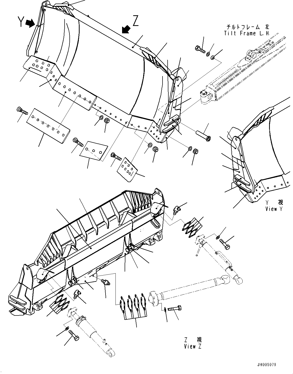 Щётка стеклоочистителя 17A-71-45914 KOMATSU