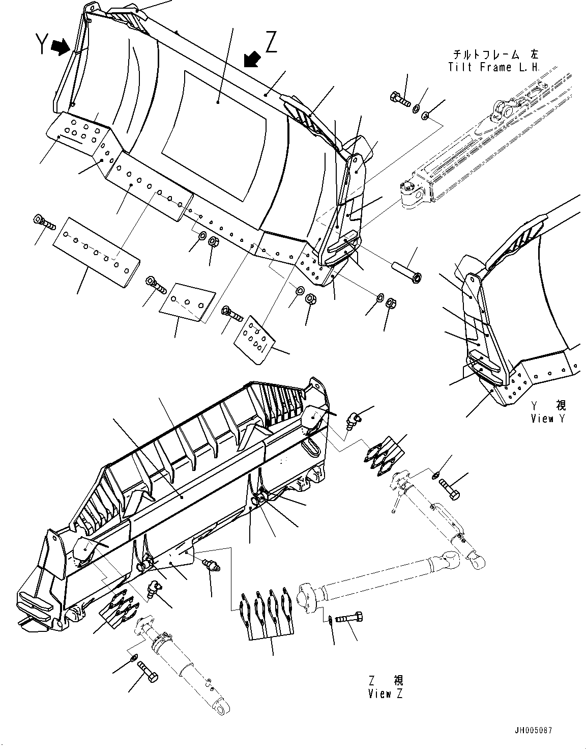 Щётка стеклоочистителя 17A-937-4512 KOMATSU