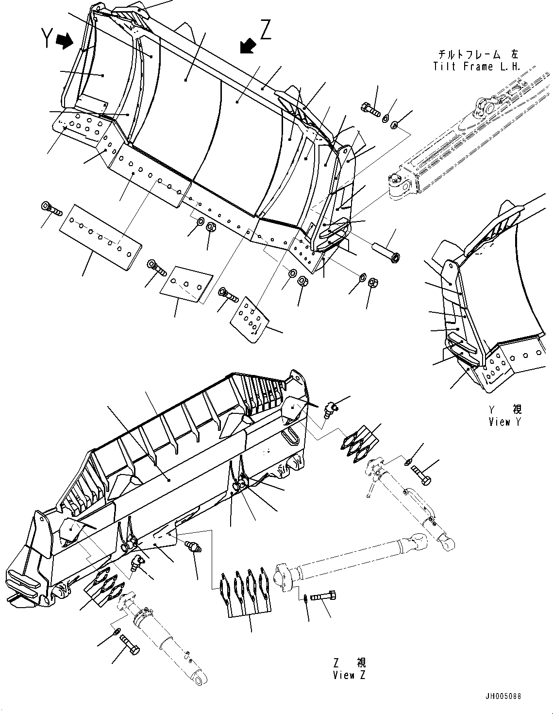 Щётка стеклоочистителя 17A-71-46114 KOMATSU