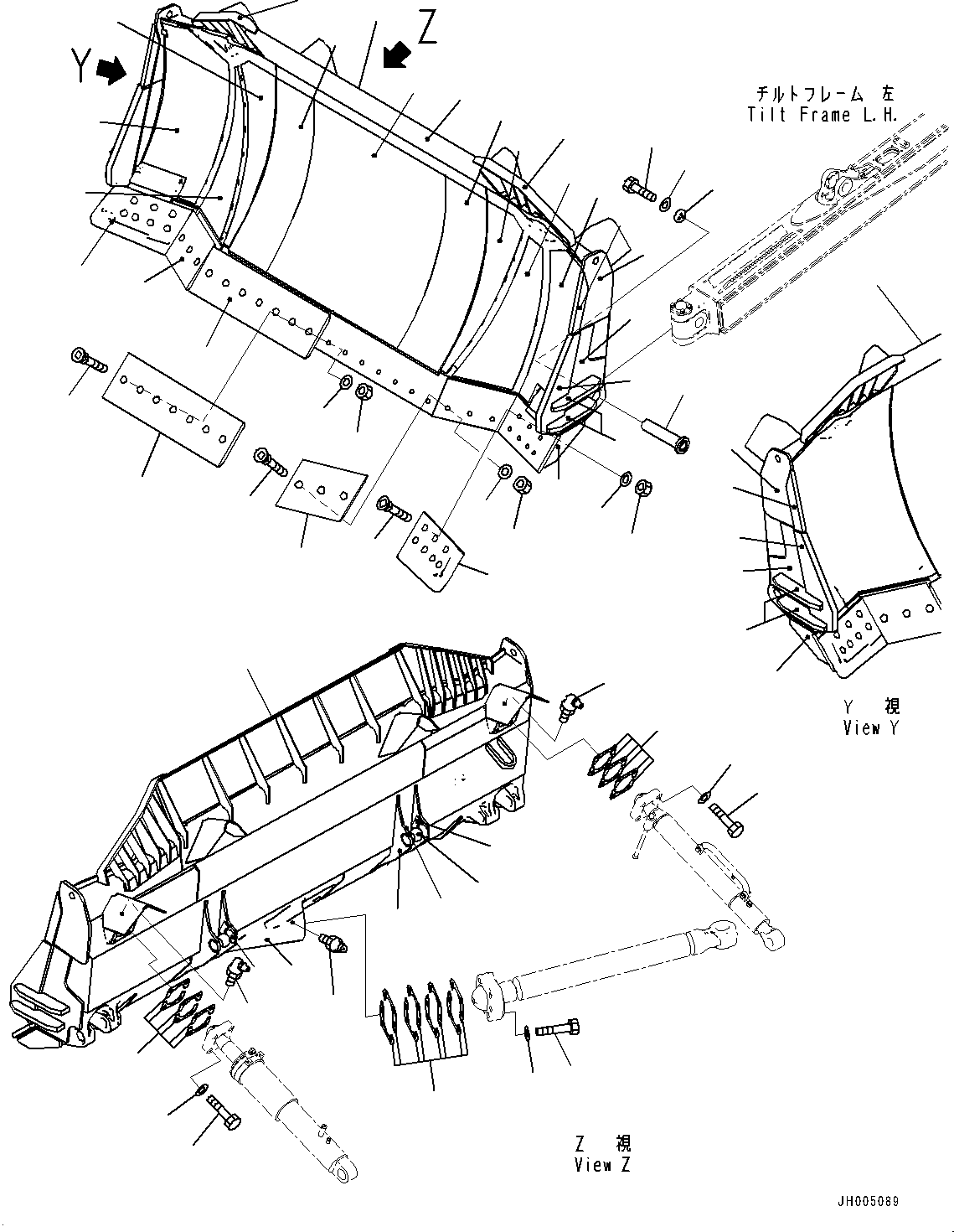 Щётка стеклоочистителя 17A-937-4612 KOMATSU