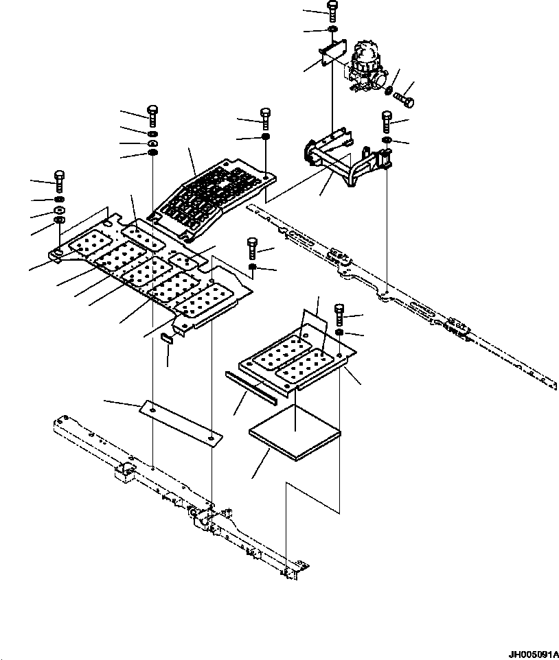 Пластина 206-54-31370 KOMATSU
