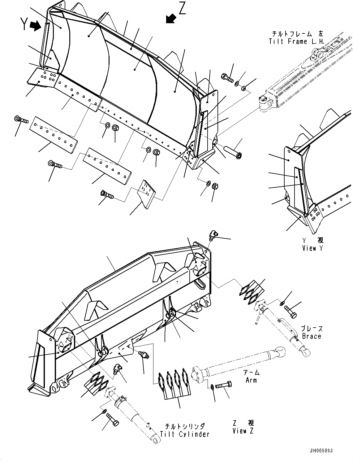 Пластина сварная 17A-71-42480 KOMATSU