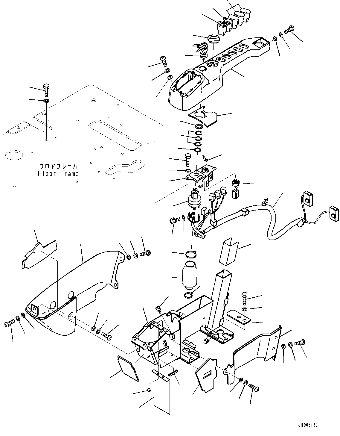 Жгут проводов 2A5-06-12360 KOMATSU